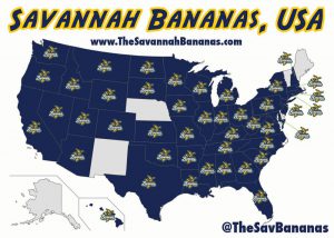 US Map of Bananas Merch