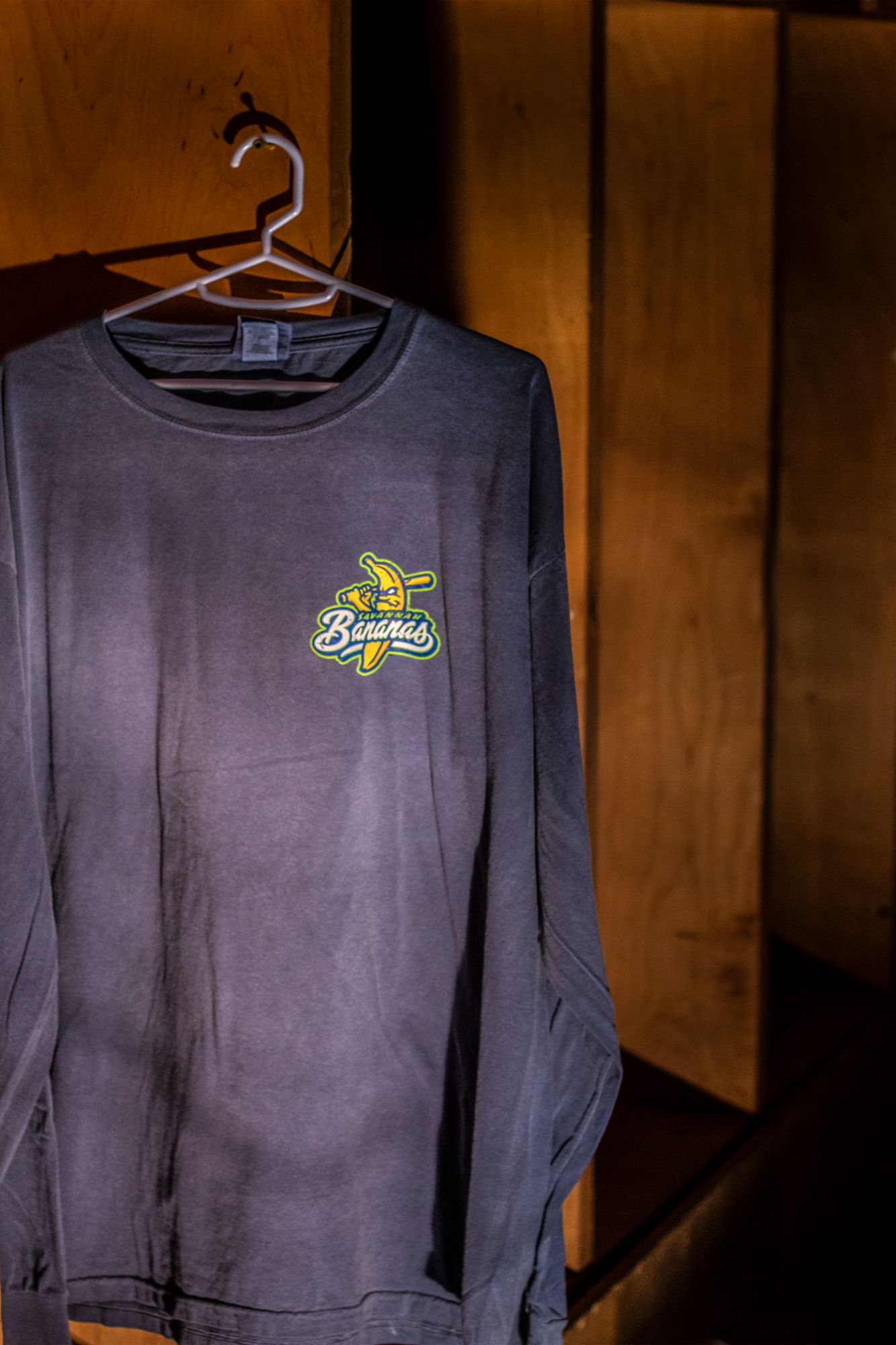 Comfort Colors Blue Long Sleeve The Savannah Bananas