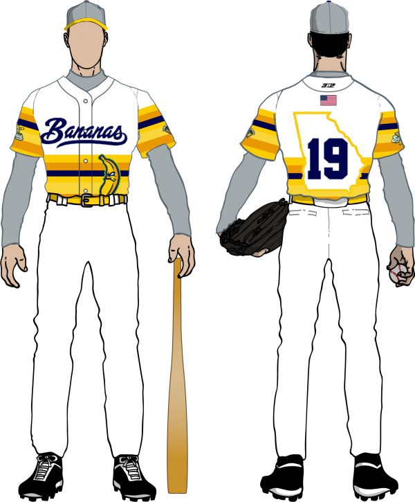 Fan Designed Bananas Jersey - The Savannah Bananas