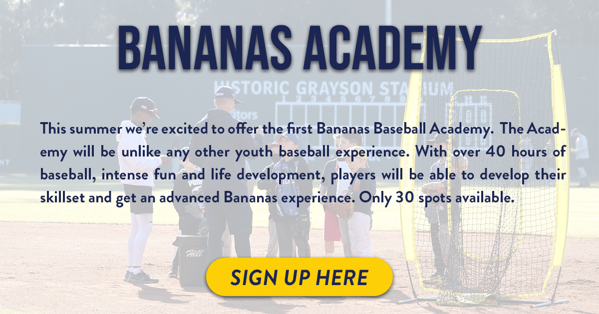Youth Camps The Savannah Bananas