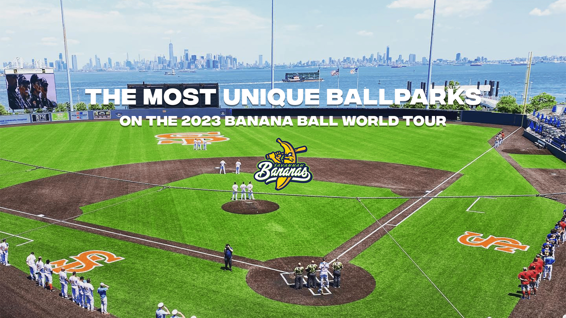 The Most Unique Stadiums on the 2023 Banana Ball World Tour The