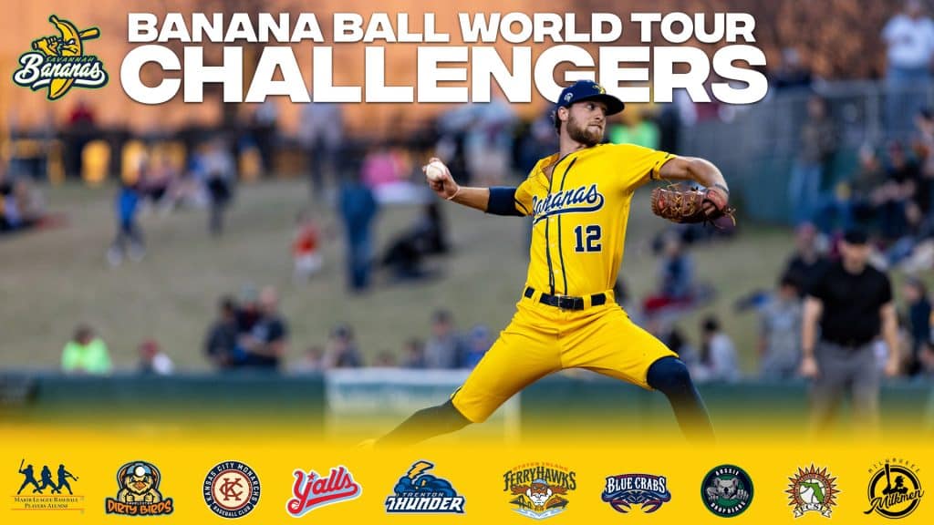 SAVANNAH BANANAS ADDING 22 CHALLENGER GAMES TO 2023 SCHEDULE The