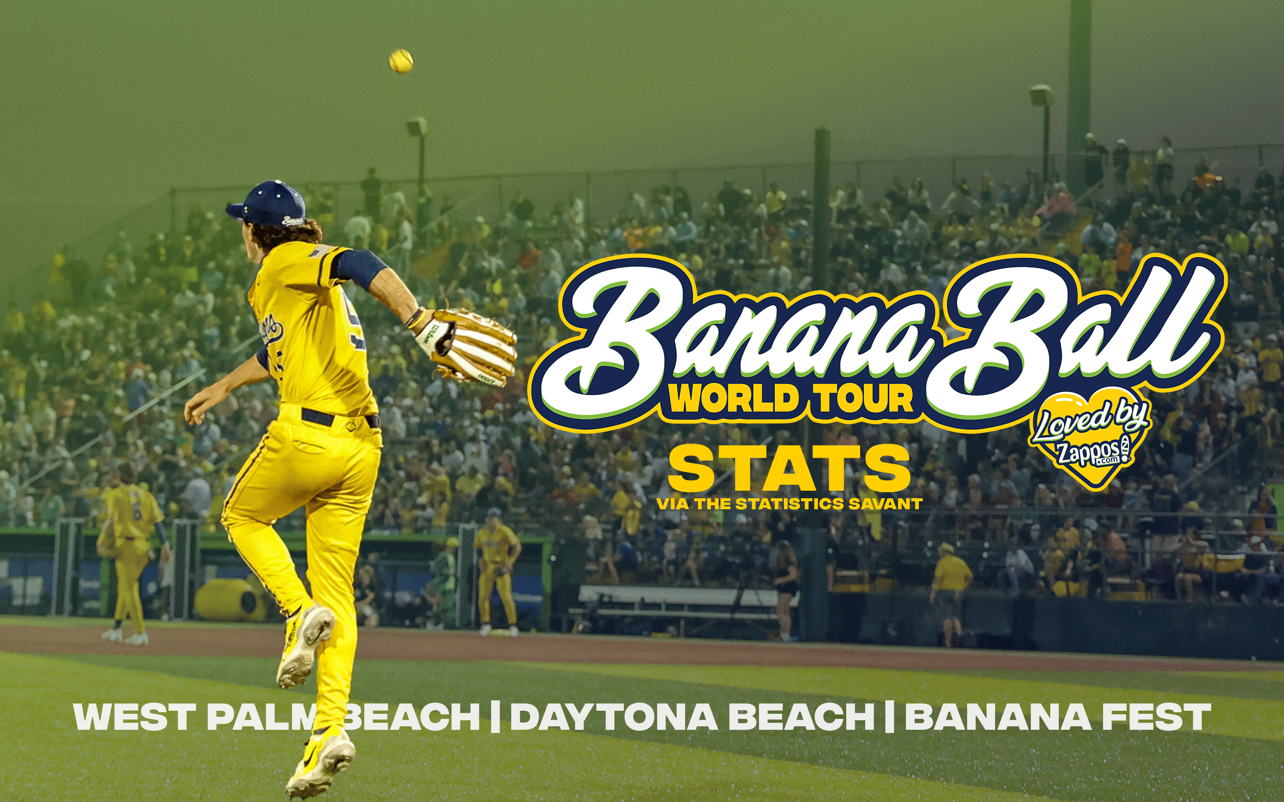 The Wildest Stats from the First Leg of the 2023 Banana Ball World Tour
